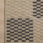 Chris Loves Julia x Loloi Bradley Beige / Midnight Rug 0-RUGS-wool Loloi