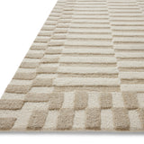 Chris Loves Julia x Loloi Bradley Ivory / Beige Rug 0-RUGS-wool Loloi