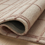 Chris Loves Julia x Loloi Bradley Rose / Blush Rug 0-RUGS-wool Loloi