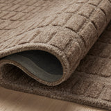 Chris Loves Julia x Loloi Bradley Cocoa / Cocoa Rug RUGS - wool Loloi