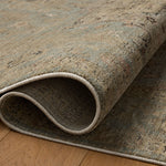 Loloi Briar Sky / Moss Rug RUGS - synthetic Loloi