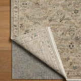 Loloi Briar Silver / Moss Rug RUGS - synthetic Loloi