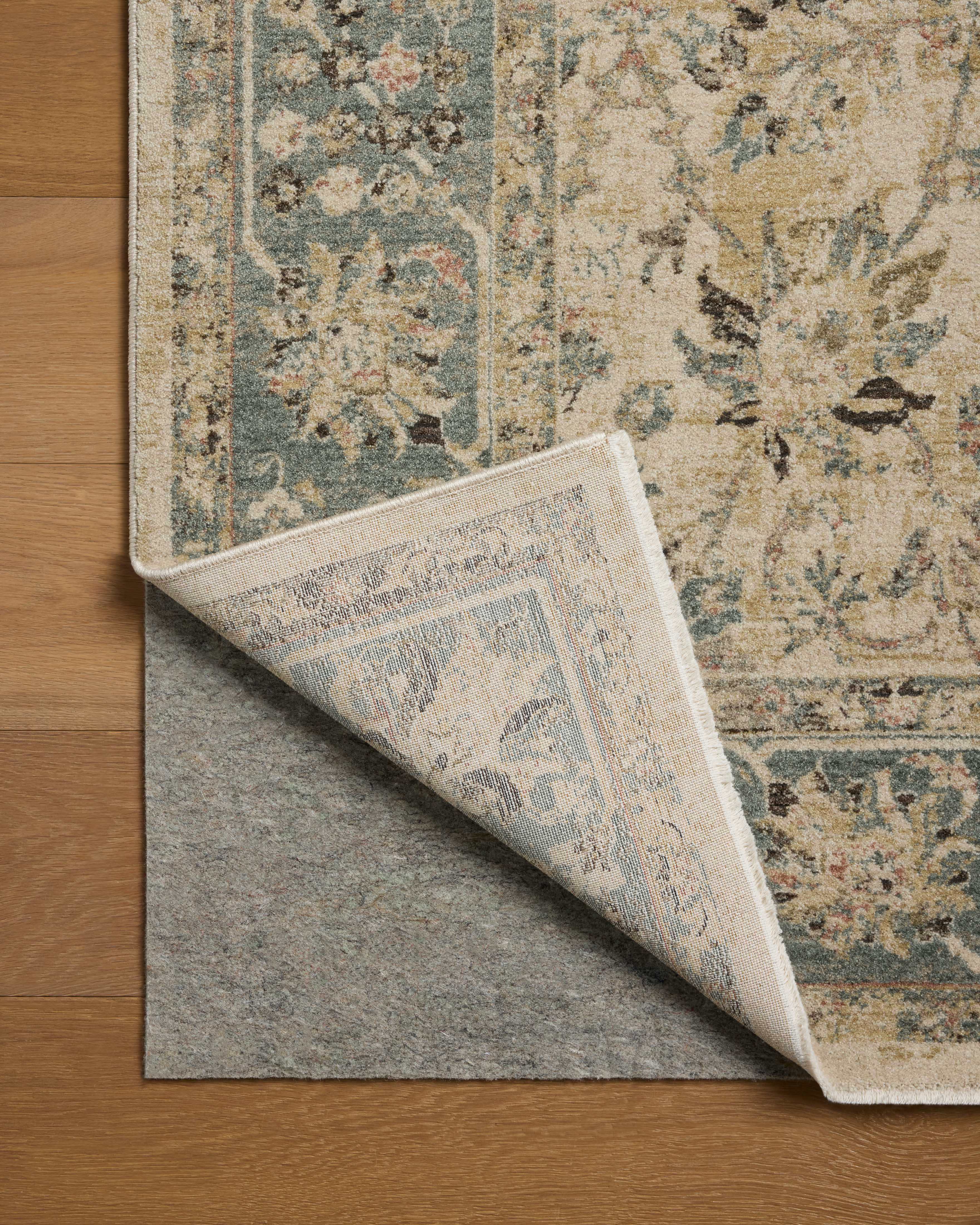 Loloi Briar Ant. Ivory / Blue Rug RUGS - synthetic Loloi
