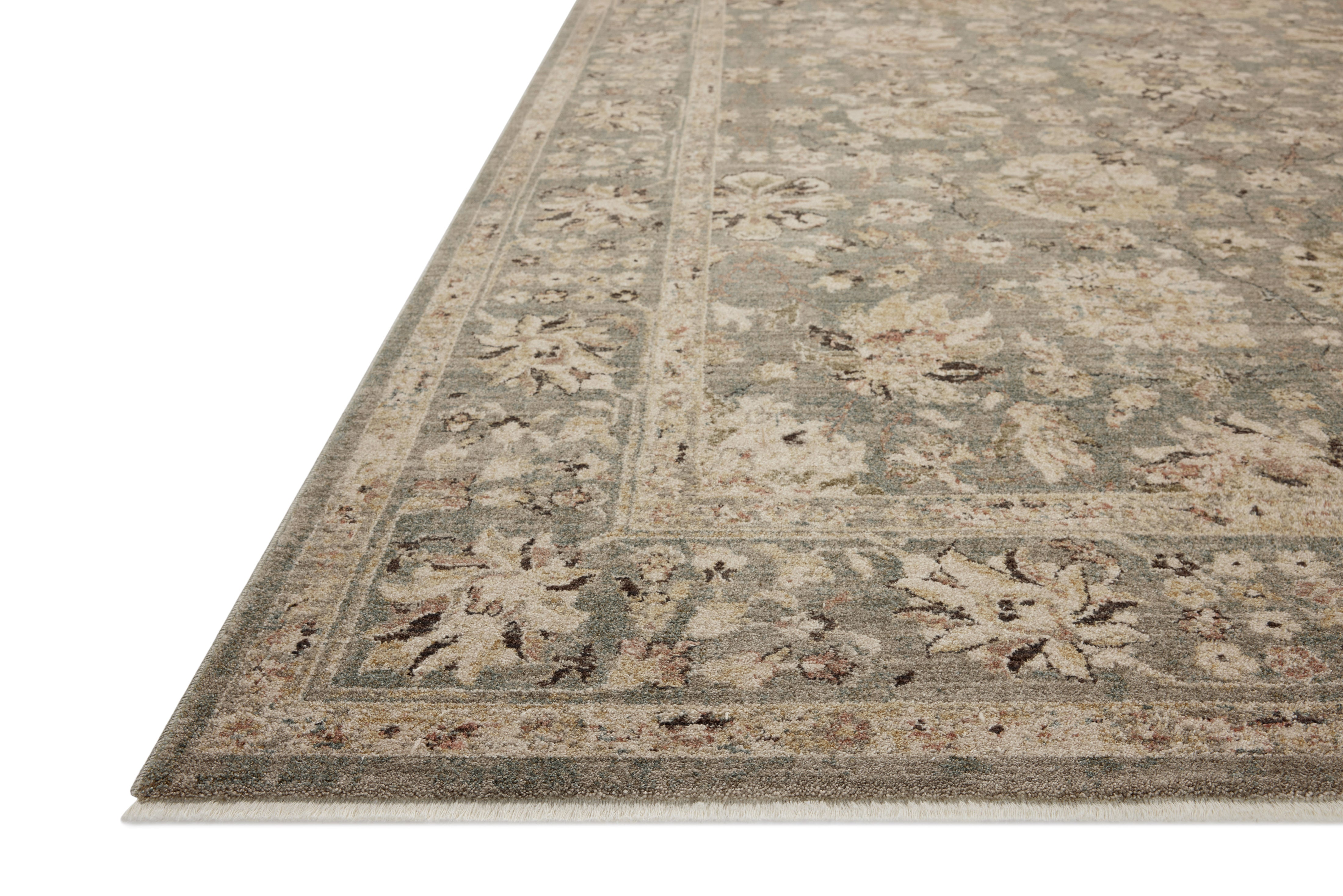 Loloi Briar Fog / Sand Rug RUGS - synthetic Loloi 18" x 18" sample