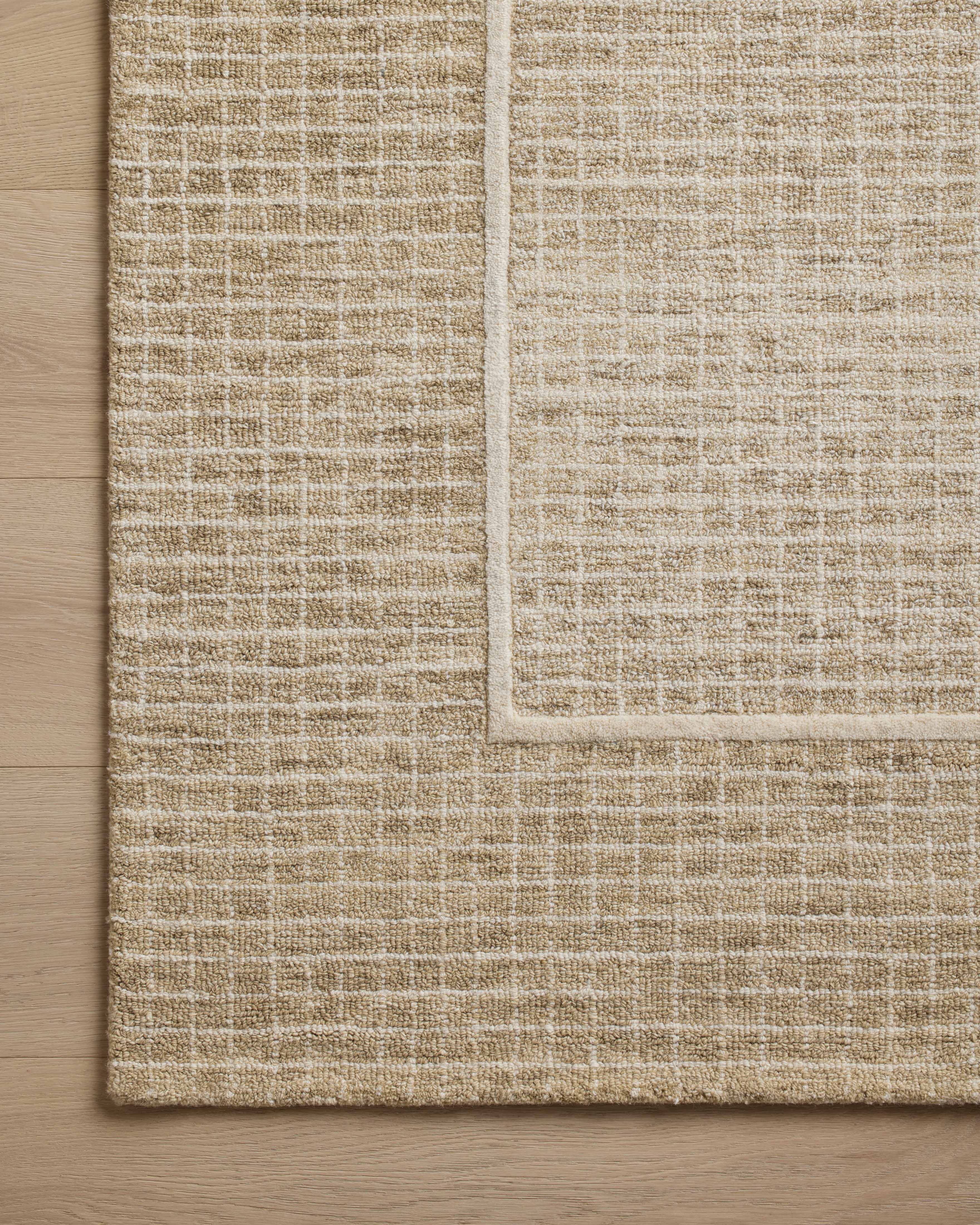 Chris Loves Julia x Loloi Briggs Wheat / Ivory Rug 0-RUGS-wool Loloi