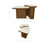 Abi Nesting Coffee Table FURNITURE - coffee table Moe's Furniture