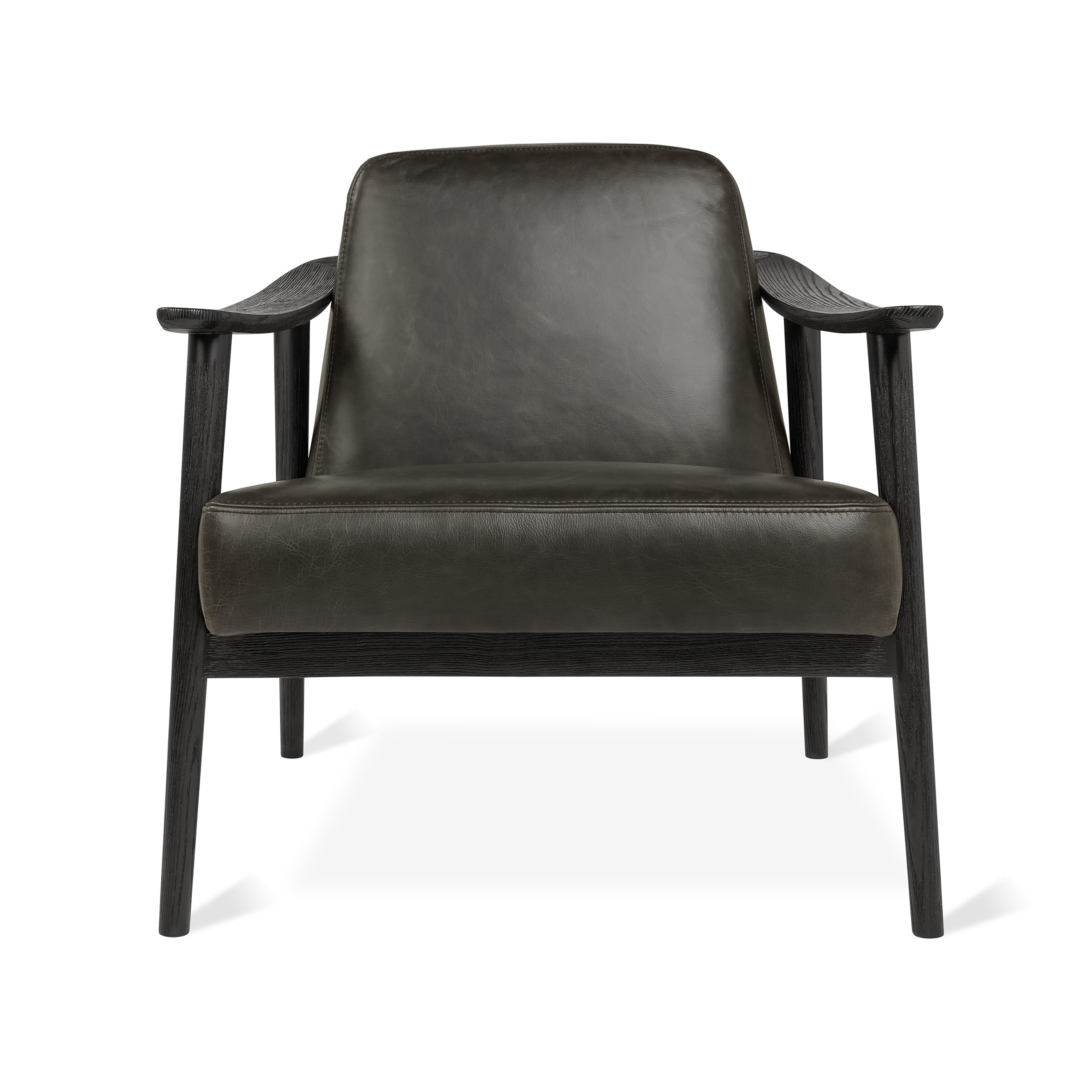 Gus* Baltic Chair FURNITURE - chairs Gus Black Saddle Black Leather