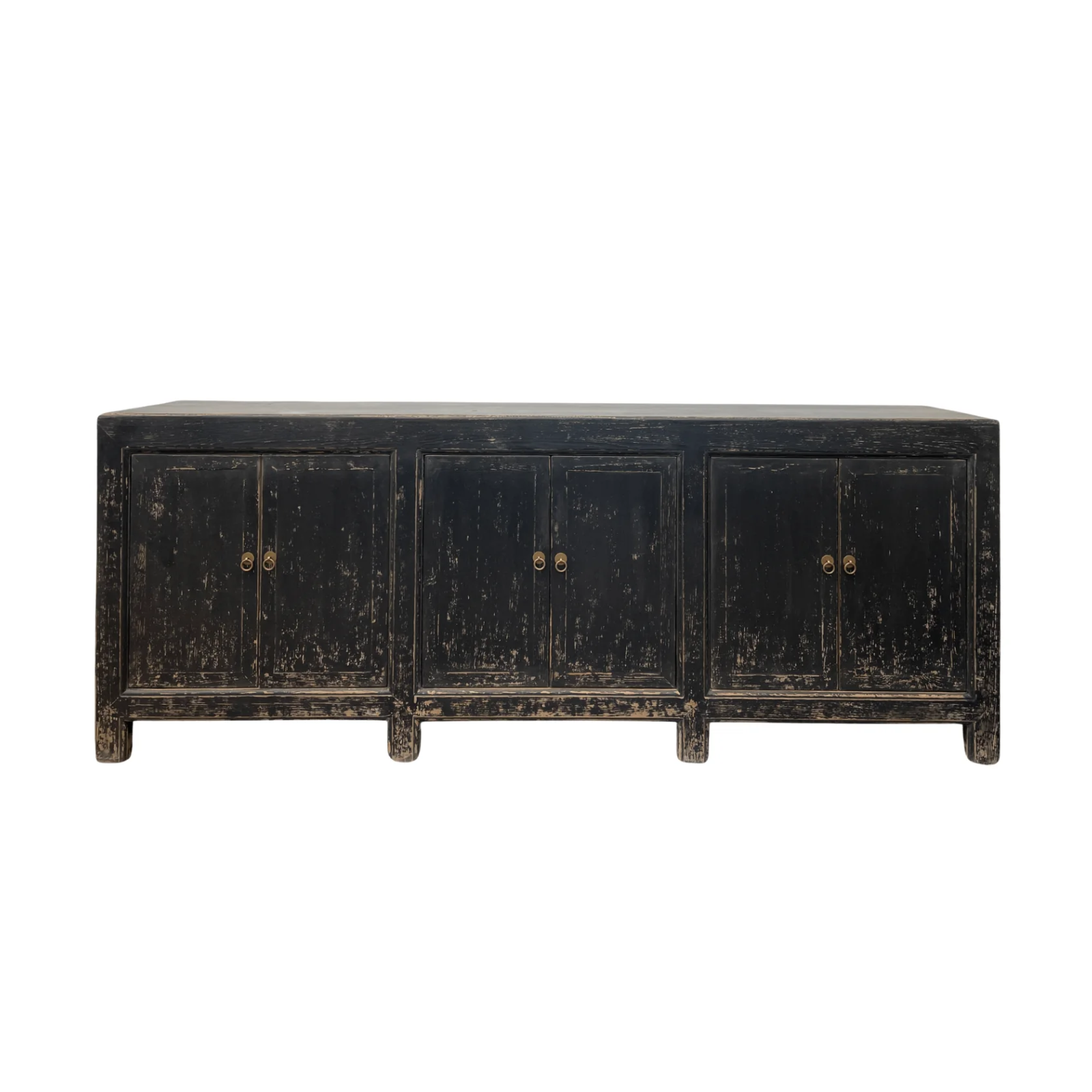 Billie Weathered Black Sideboard