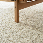 Cream Boucle Rug 0-RUGS-patterned Mark Krebs