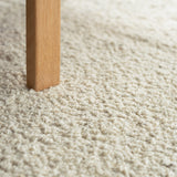 Cream Boucle Rug 0-RUGS-patterned Mark Krebs