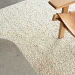 Cream Boucle Rug 0-RUGS-patterned Mark Krebs