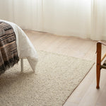Cream Boucle Rug 0-RUGS-patterned Mark Krebs