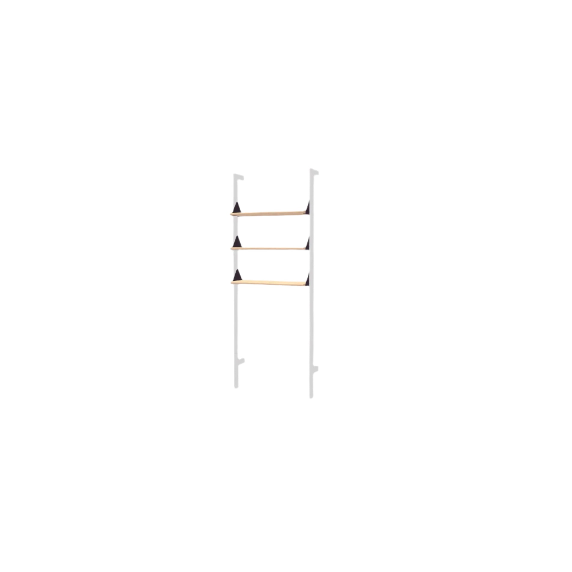 Gus* Branch Shelf 3-Pack FURNITURE - shelving unit Gus Black/Blonde