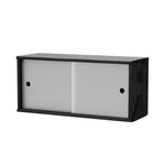 Gus* Branch Small Cabinet with Brackets FURNITURE - cabinets Gus Black Ash / Black Bracket