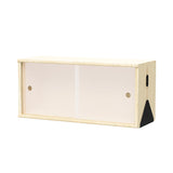 Gus* Branch Small Cabinet with Brackets FURNITURE - cabinets Gus Blonde Ash/Black Bracket
