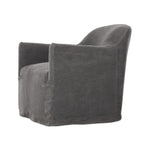 Lowell Slipcover Swivel Chair - Broadway Demin FURNITURE - lounge chair Four Hands