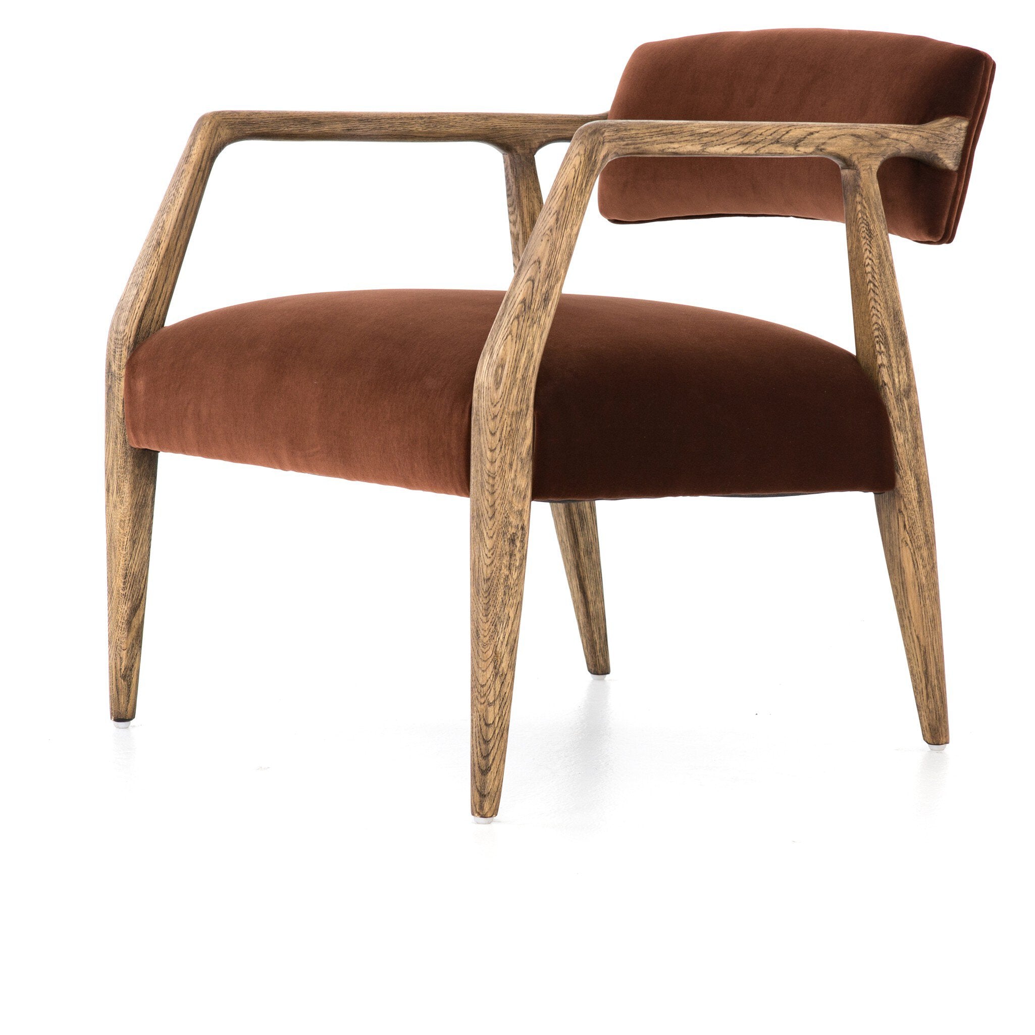 FLOOR MODEL - Tyler Armchair - Surrey Auburn FURNITURE - floor model Four Hands