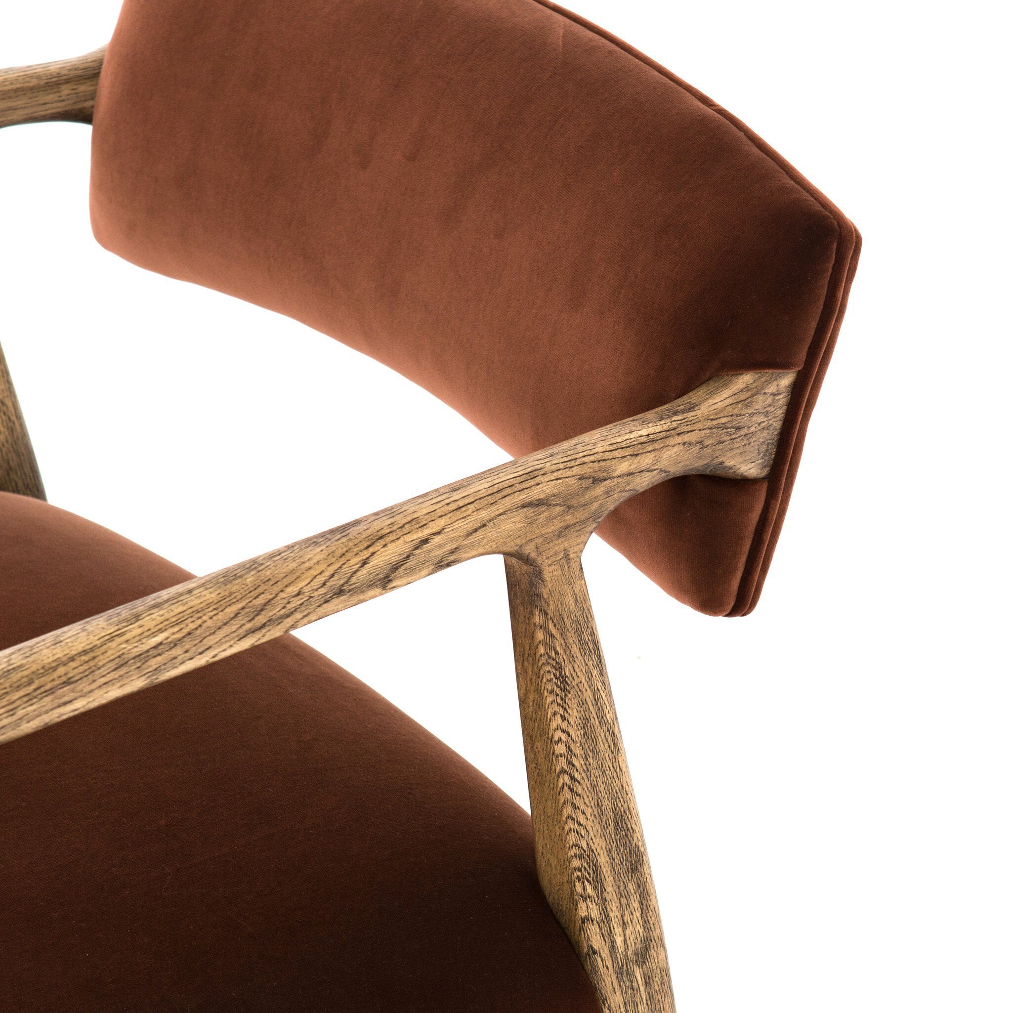 FLOOR MODEL - Tyler Armchair - Surrey Auburn FURNITURE - floor model Four Hands