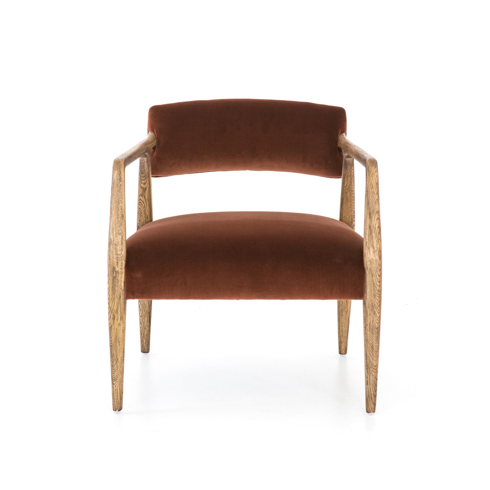 FLOOR MODEL - Tyler Armchair - Surrey Auburn FURNITURE - floor model Four Hands