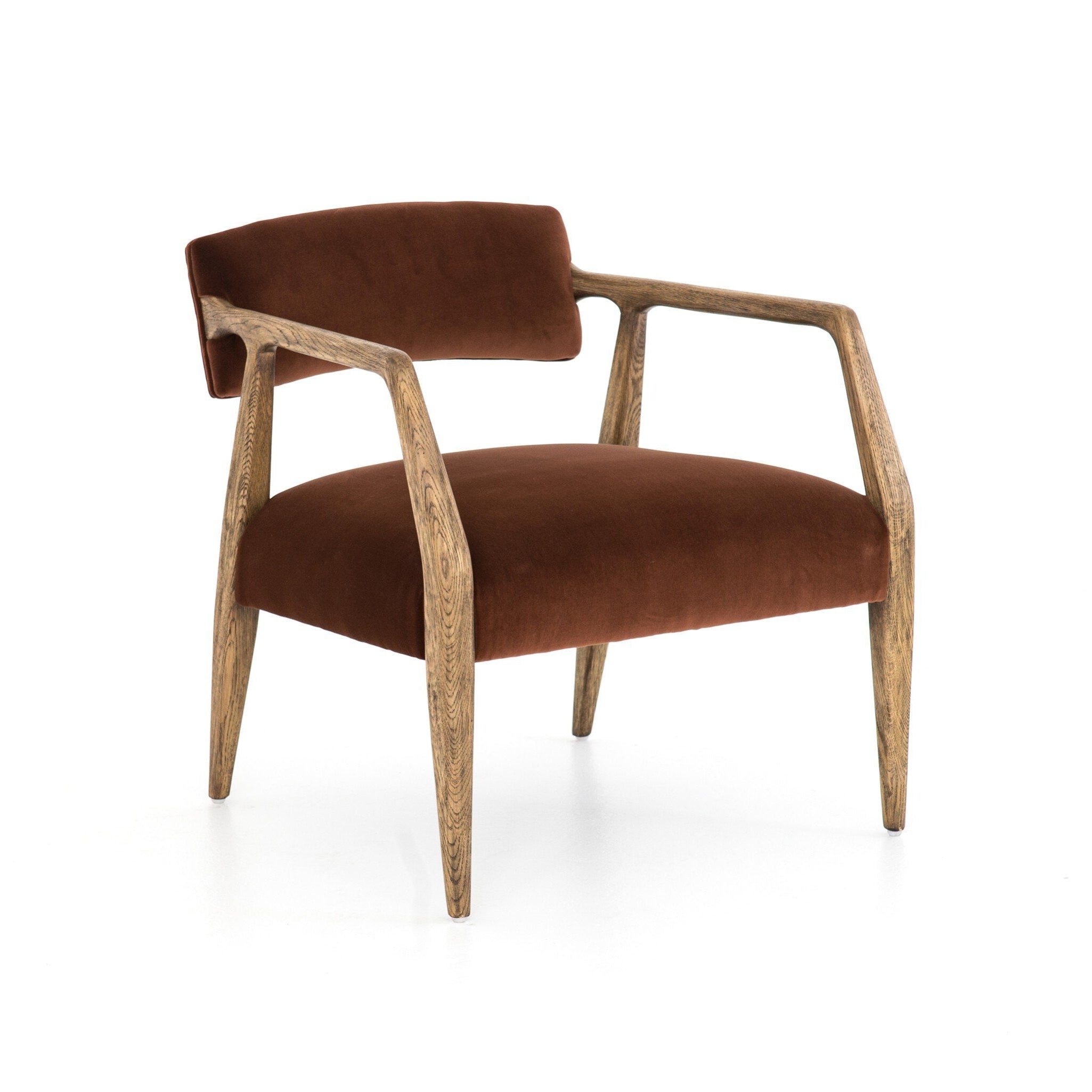 FLOOR MODEL - Tyler Armchair - Surrey Auburn FURNITURE - floor model Four Hands Surrey Auburn
