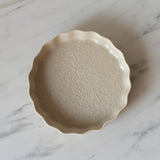 Embossed Fluted Pie Dish - Rug & Weave