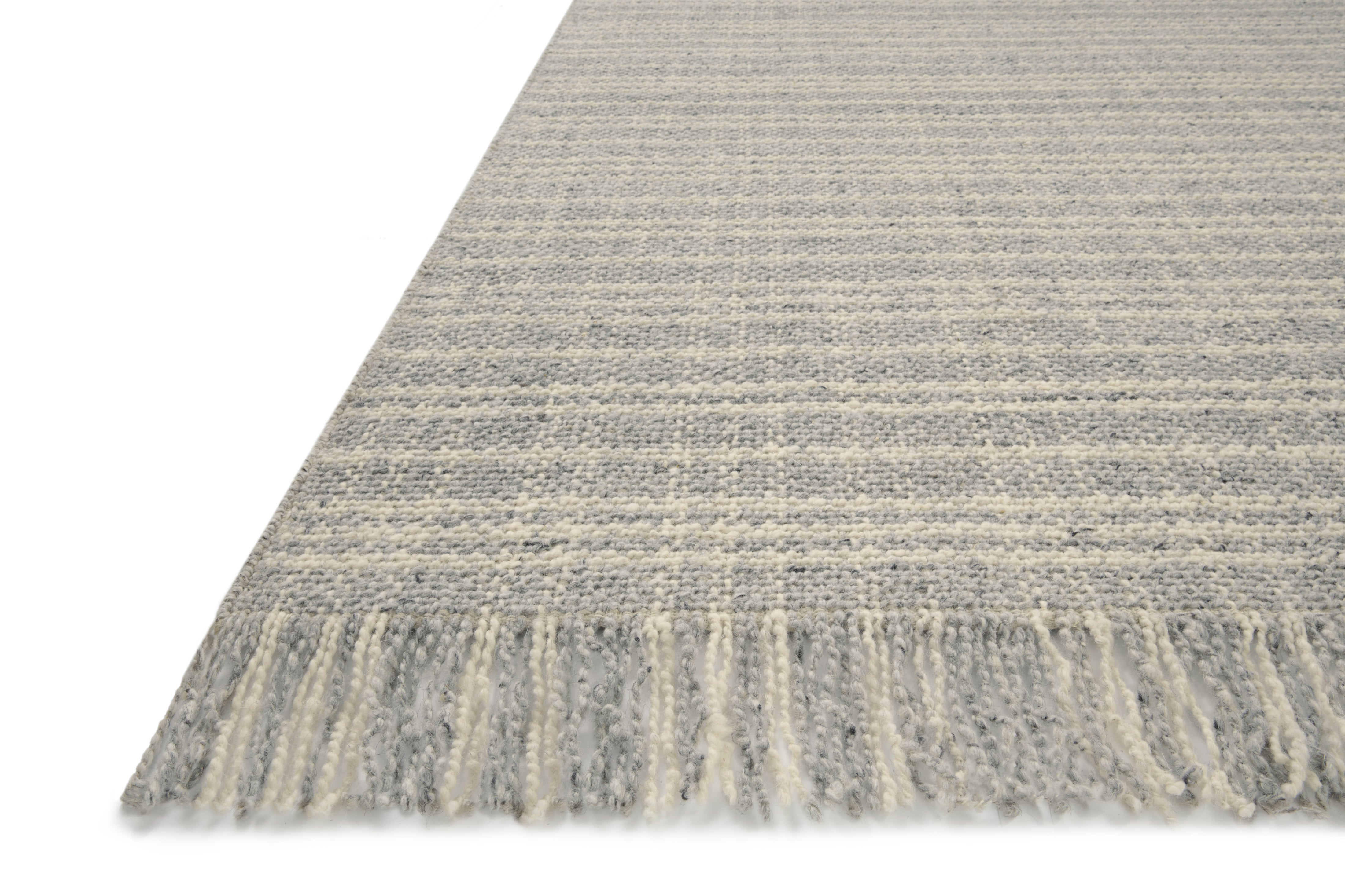 Loloi Caleb Grey / Natural Rug 0- RUGS - wool Loloi
