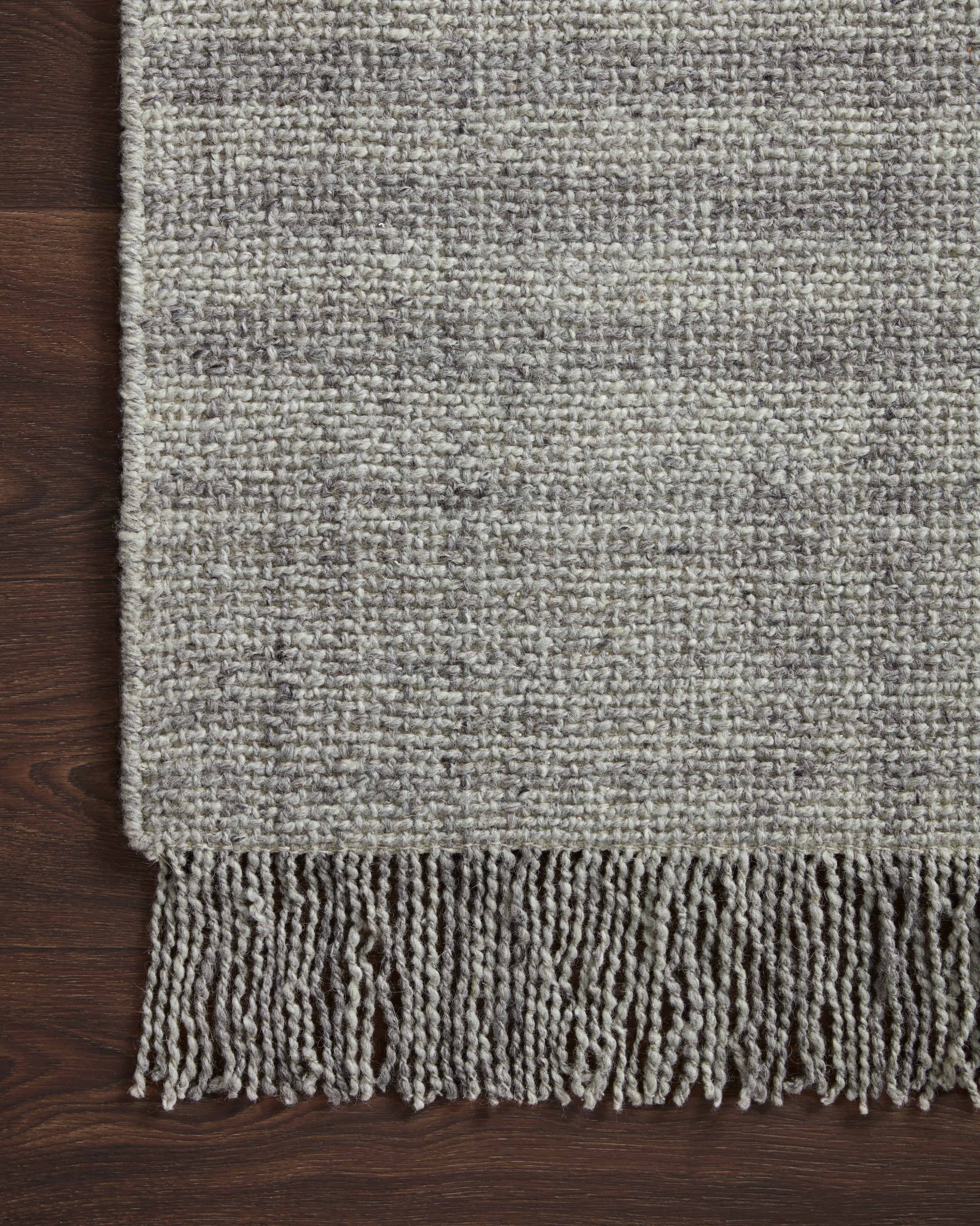 Magnolia Home By Joanna Gaines x Loloi Caleb Grey / Dk. Grey Rug RUGS - wool Loloi