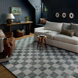 Chris Loves Julia x Loloi Calvin Blue / Ivory Rug