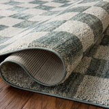 Chris Loves Julia x Loloi Calvin Blue / Ivory Rug