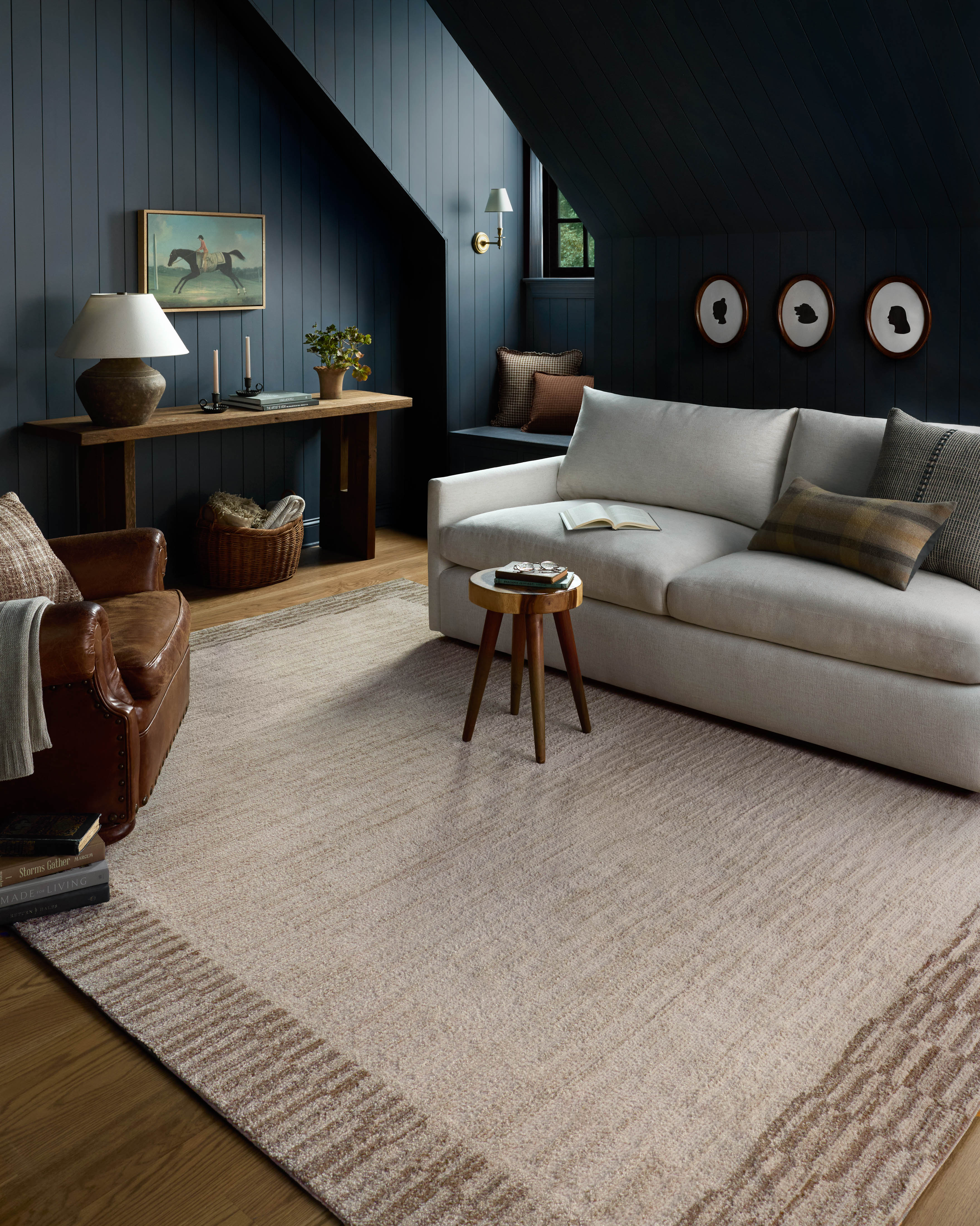 IN STORE - Chris Loves Julia x Loloi Calvin Ivory / Pebble Rug IN STORE - rugs Loloi