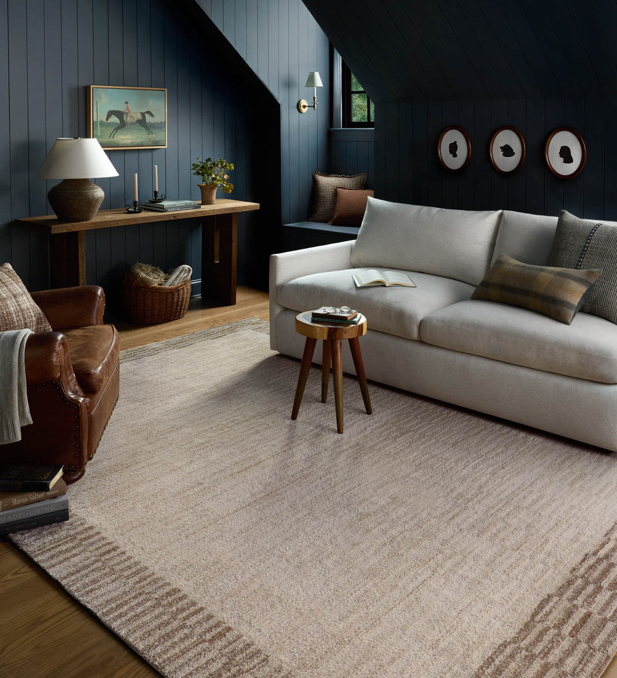 IN STORE - Chris Loves Julia x Loloi Calvin Ivory / Pebble Rug IN STORE - rugs Loloi