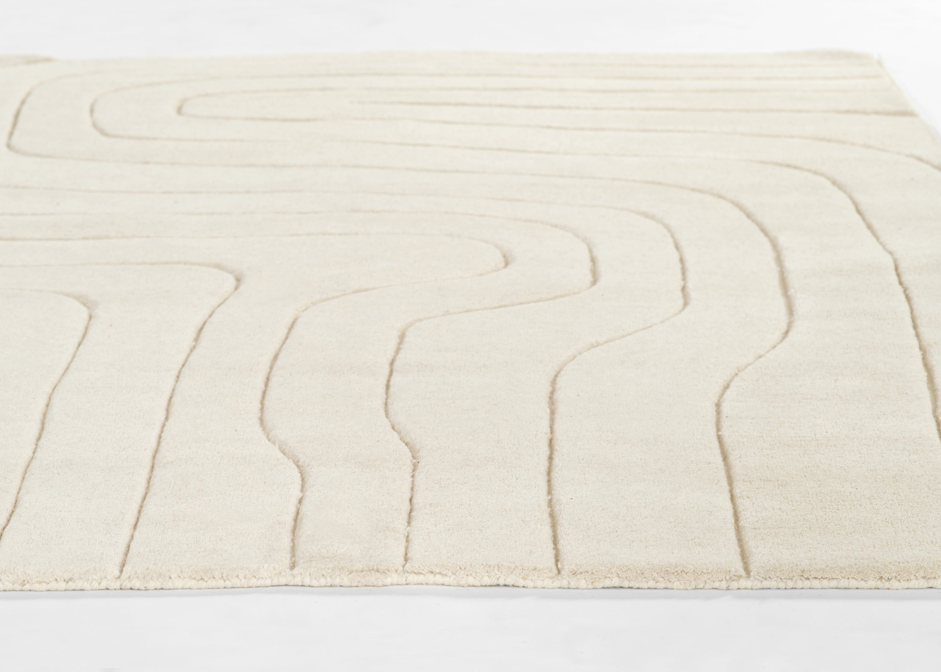 Cayden Curve Hand Tufted Rug RUGS - wool Momeni