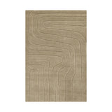 Cayden Curve Hand Tufted Rug RUGS - wool Momeni Natural 2'6" x 8' Runner