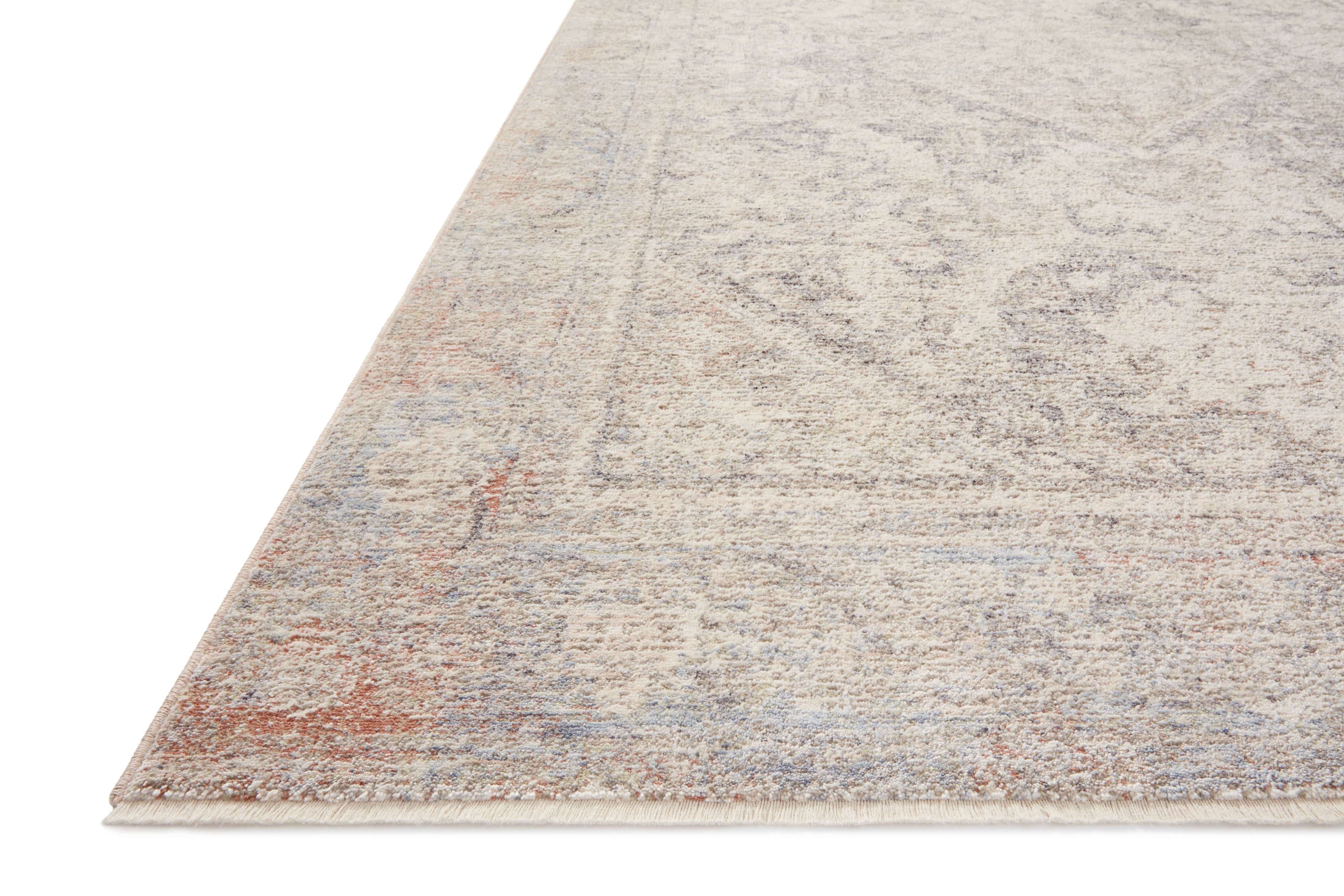 Loloi Carlisle Slate / Ivory Rug RUGS - vintage inspired Loloi