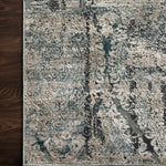 Loloi Cascade Taupe / Blue Rug RUGS - synthetic Loloi
