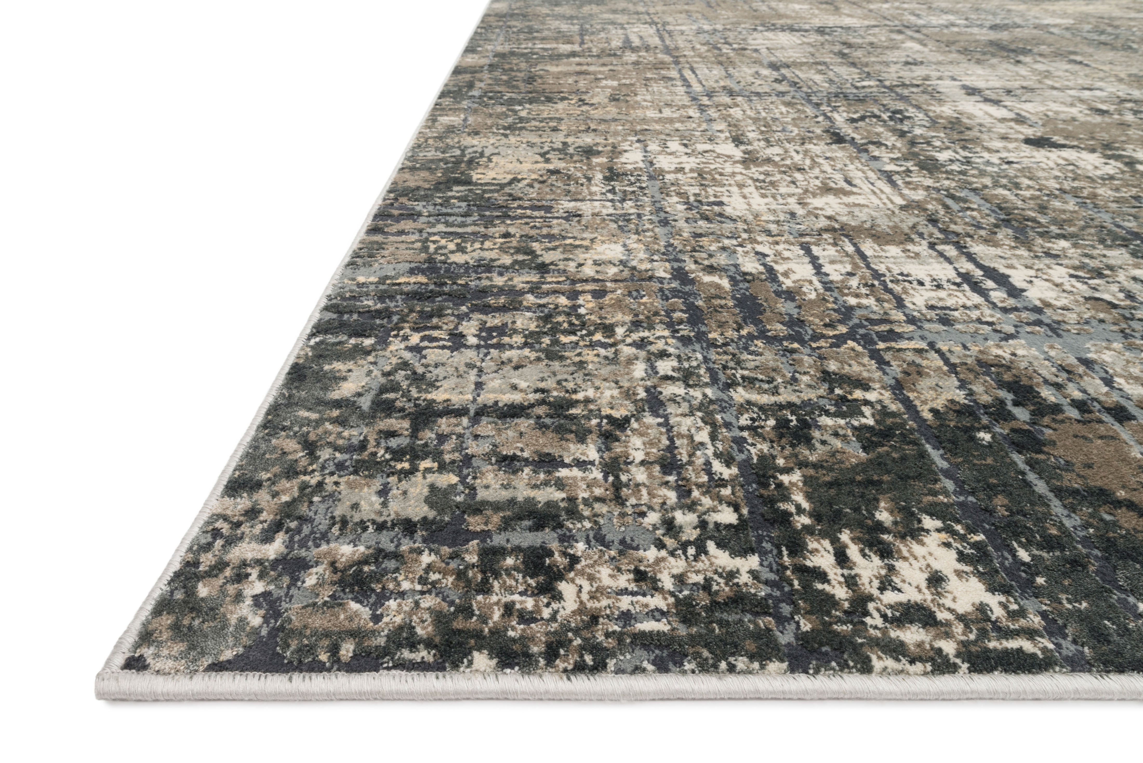 Loloi Cascade Marine / Grey Rug RUGS - synthetic Loloi