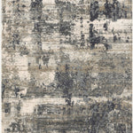 Loloi Cascade Ivory / Charcoal Rug RUGS - synthetic Loloi