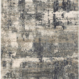 Loloi Cascade Ivory / Charcoal Rug RUGS - synthetic Loloi