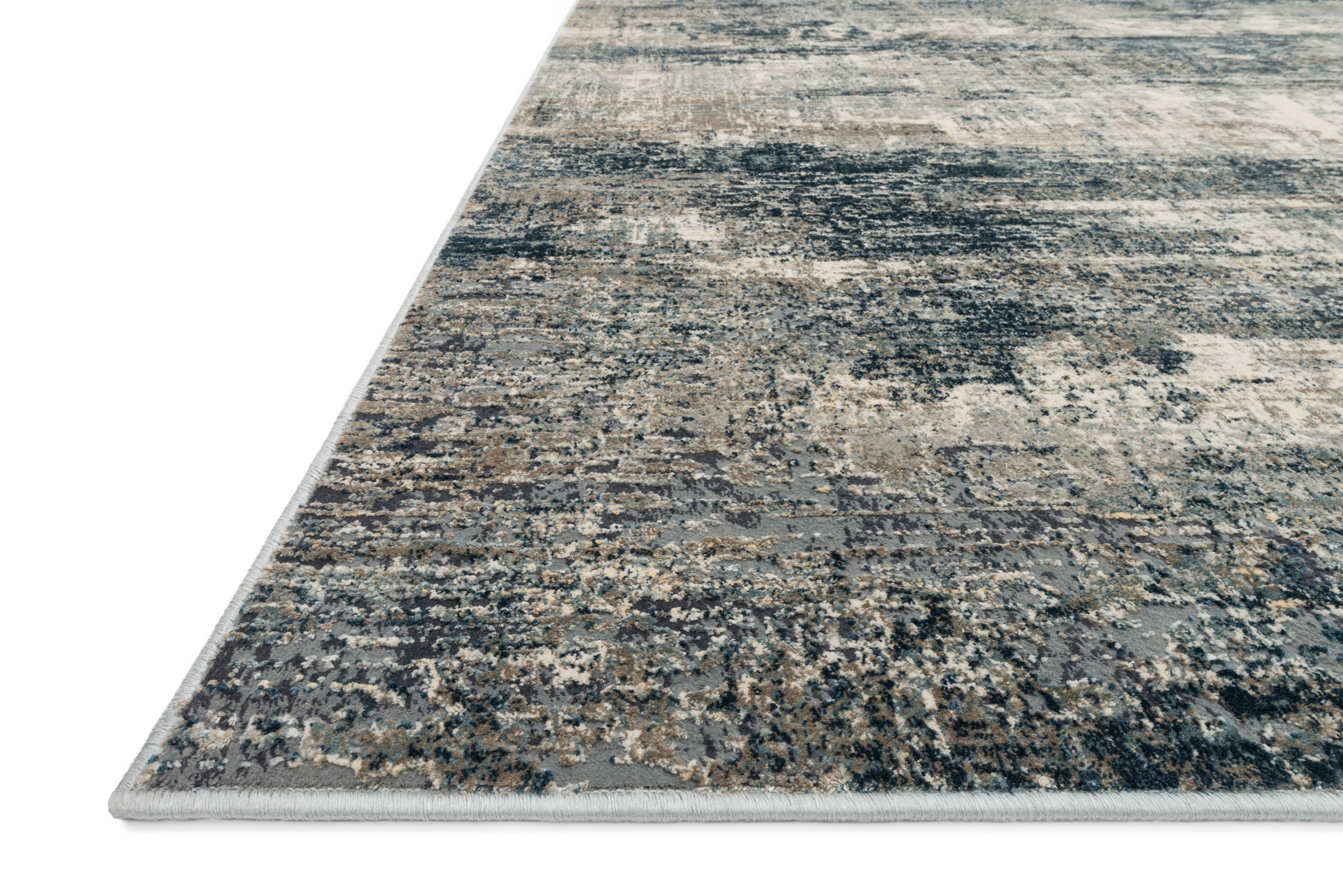 Loloi Cascade Ocean / Grey Rug RUGS - synthetic Loloi