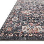 Loloi Cassandra Charcoal / Rust Rug Loloi