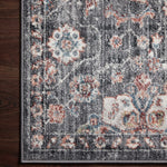 Loloi Cassandra Charcoal / Rust Rug Loloi