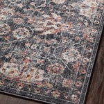 Loloi Cassandra Charcoal / Rust Rug Loloi