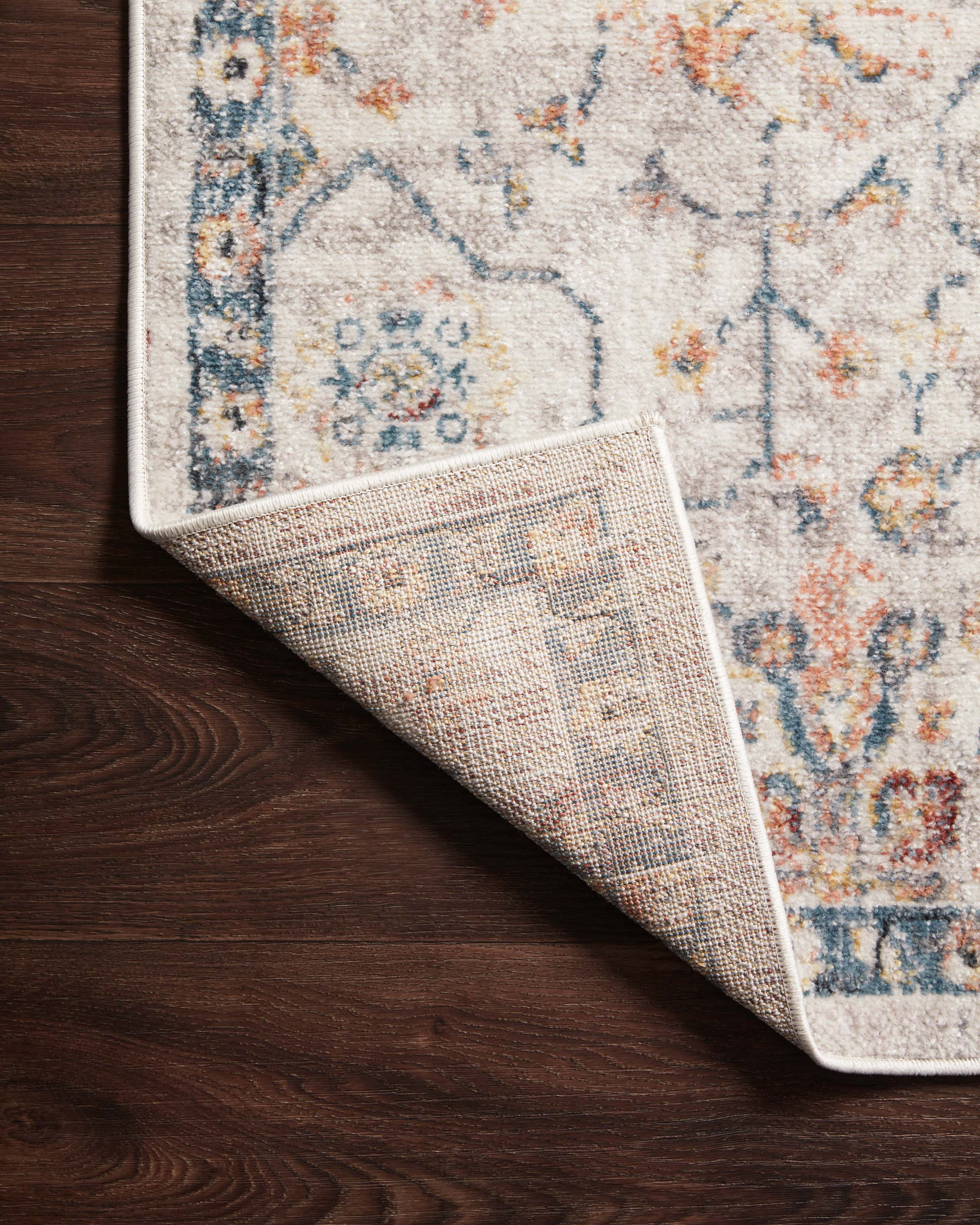 Loloi Cassandra Dove / Navy Rug Loloi