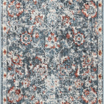 Loloi Cassandra Blue / Rust Rug Loloi