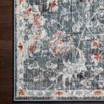 Loloi Cassandra Blue / Rust Rug Loloi