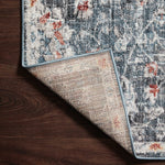 Loloi Cassandra Blue / Rust Rug Loloi