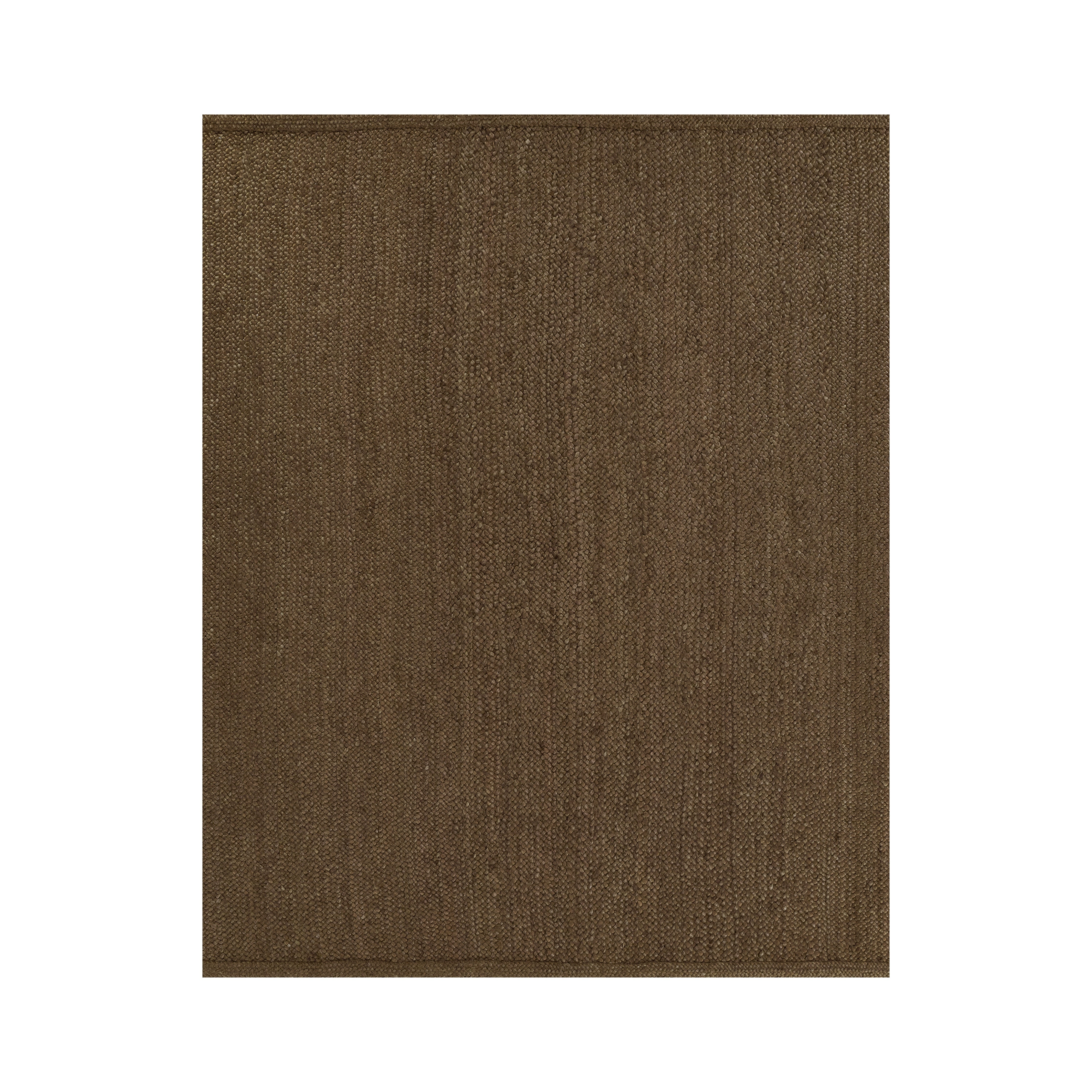 Cassis Braid Hand Woven Jute Area Rug RUGS - jute Momeni Walnut 2'6" x 8' Runner