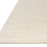 Loloi Cecelia Ivory / Ivory Rug RUGS - wool Loloi