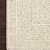 Loloi Cecelia Ivory / Ivory Rug RUGS - wool Loloi