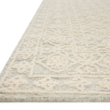 Loloi Cecelia Mist / Ivory Rug RUGS - wool Loloi